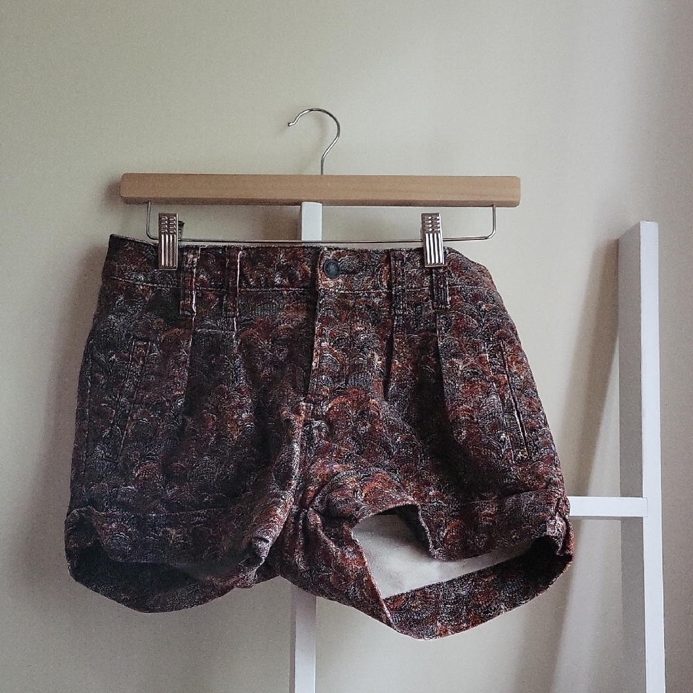 Jessica Simpson Brown Patterned Shorts